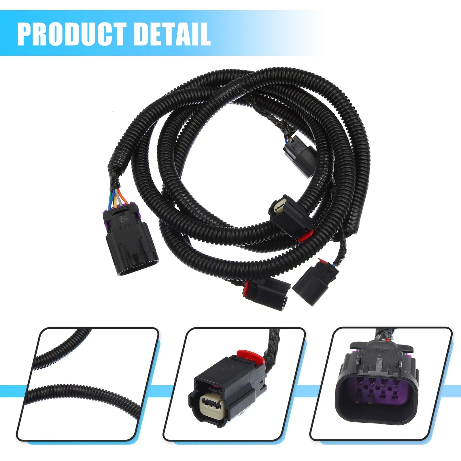 Rear Back Up Sensor Wire Harness for Chevy Suburban Tahoe (2007–2014)