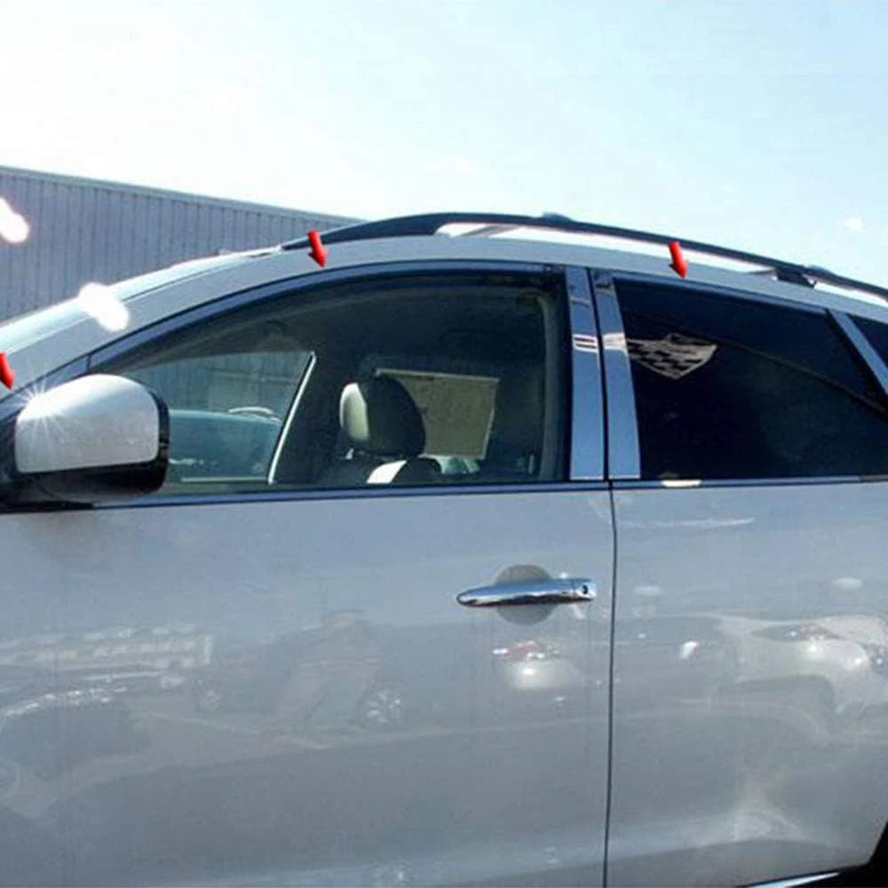 Window Trim Kit Stainless Steel for Nissan Murano (2009–2014)