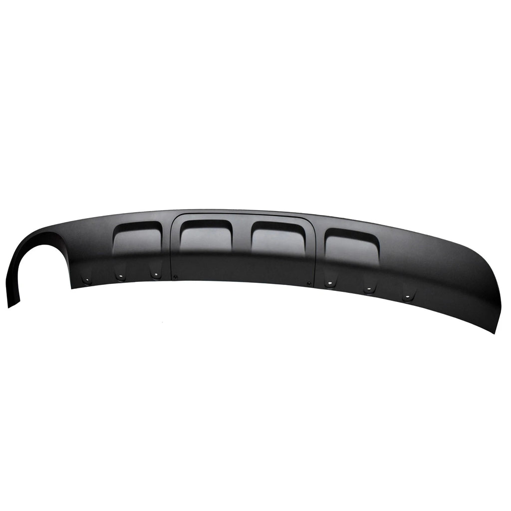 Rear Lower Valance Panel Replacement Black Textured Polypropylene for Ford Ranger (2011–2018)