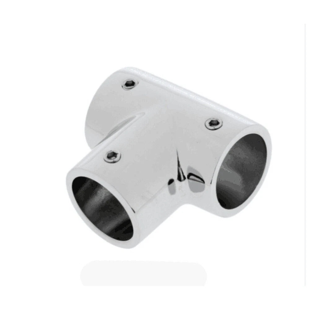25mm 90 Deg Tee Fitting Stainless Steel 316 for Marine Hardware