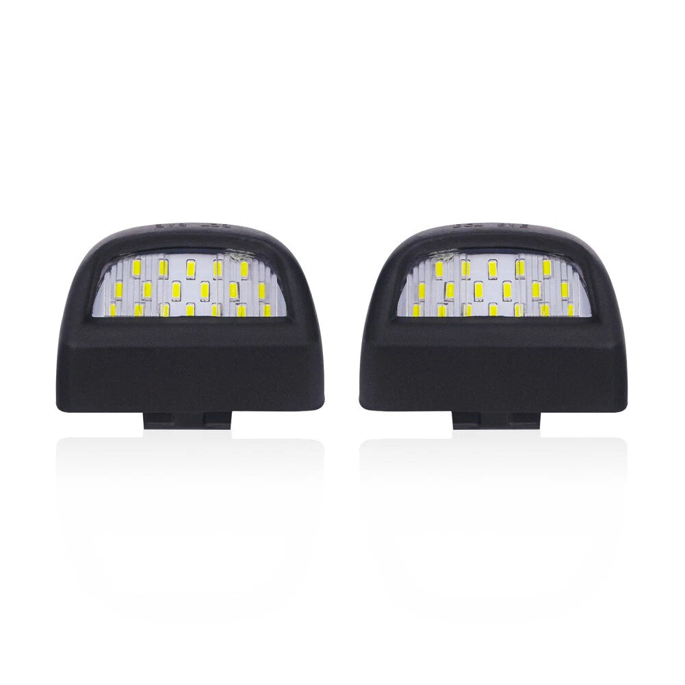 Full White LED License Plate Light Kit for GMC Sierra 1500 2500 3500 (2014–2023)