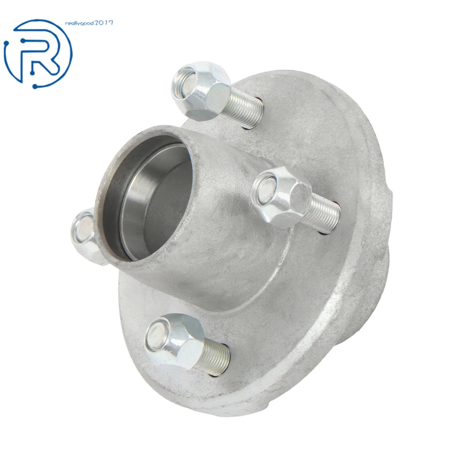Set of 4 Galvanized Trailer Hub Bearings for 2000 lbs Axle (1" or 1-1/16")