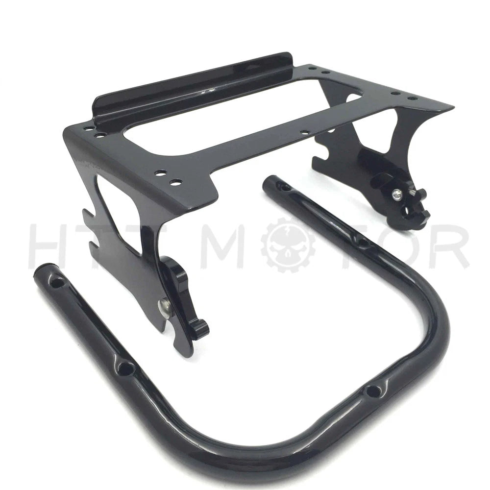 2X Tour-Pak Mounting Bracket Luggage Rack for Harley Touring Road King (1997–2008)