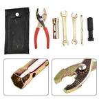 5x Motorcycle Tool Pliers Wrench Spark Plug Remover With Storage Bag for Motorcycle