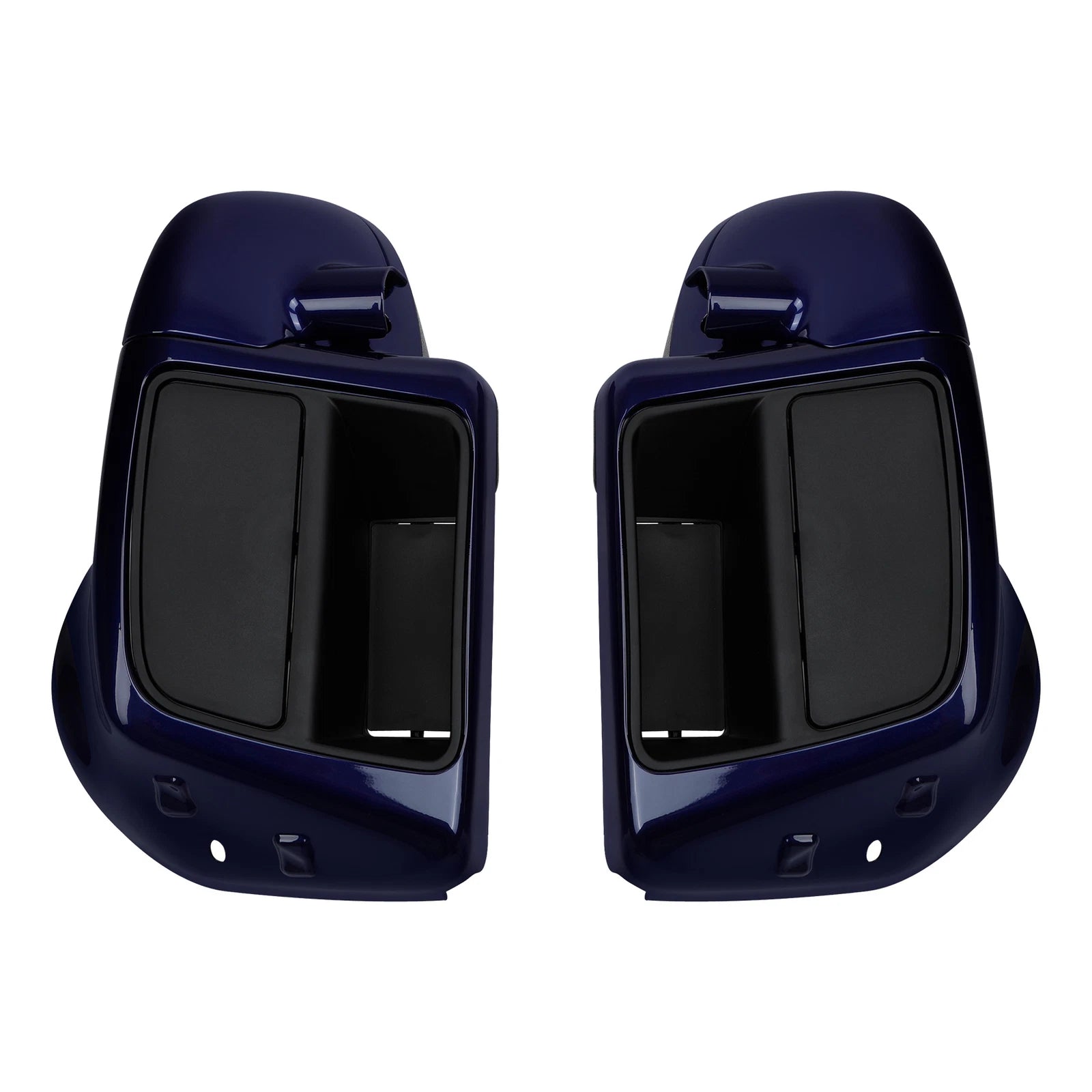 Lower Vented Fairings for Harley Street Glide (2014–2023) Zephyr Blue/Black