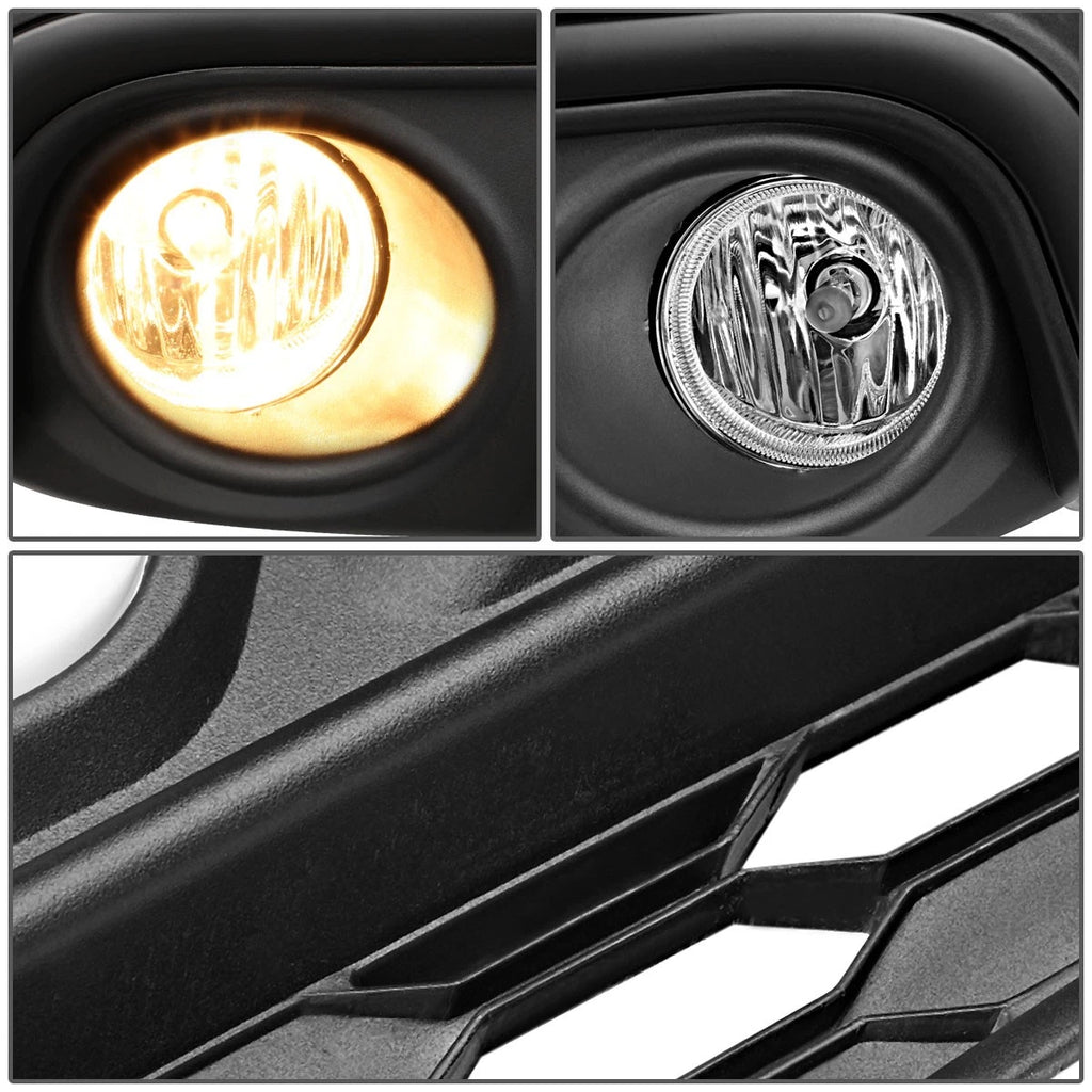 Fog Light/Lamp + Bezel for Honda Civic (2016–2017) 3-Color LED Strip