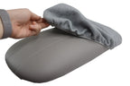 Fleece Console Lid Armrest Cover for Ford Expedition (1997–2002) Gray