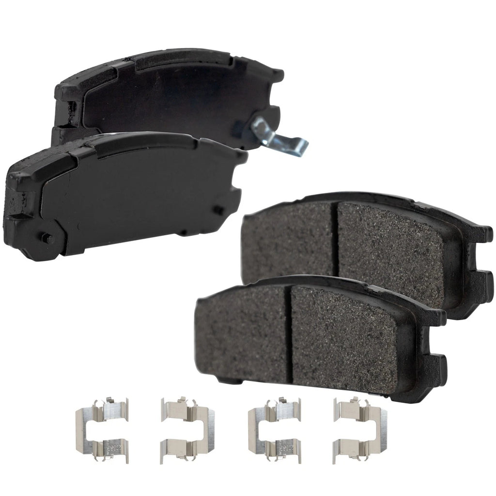 Brake Disc Rotors and Pads Kit for Subaru Legacy (1997–1999)