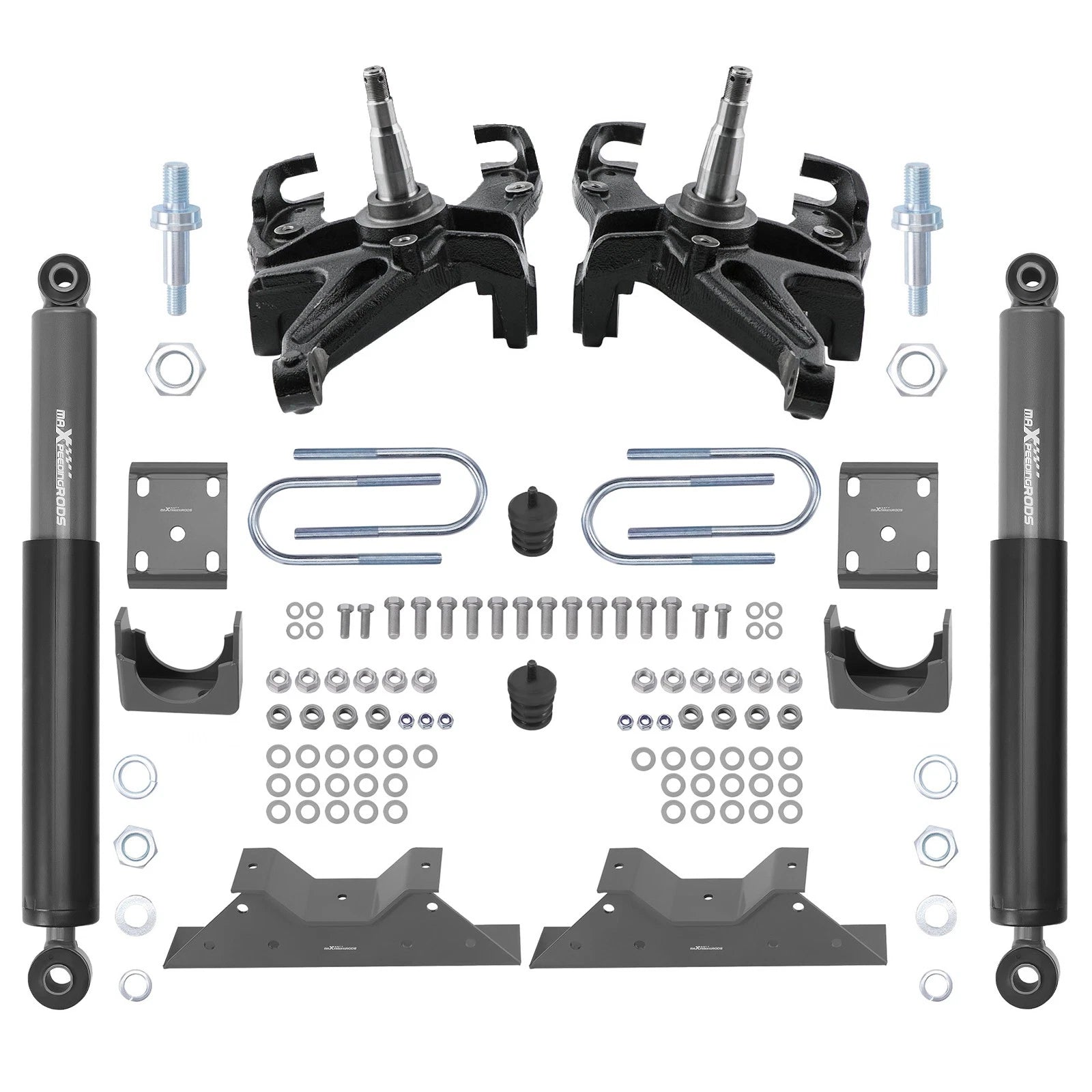 Lowering Kit with Shocks for Chevy C10/GMC Pickup (1973-1987)