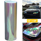 12X48" Trunk Light Film for Car SUV Headlight Tail Fog Lamp Waterproof
