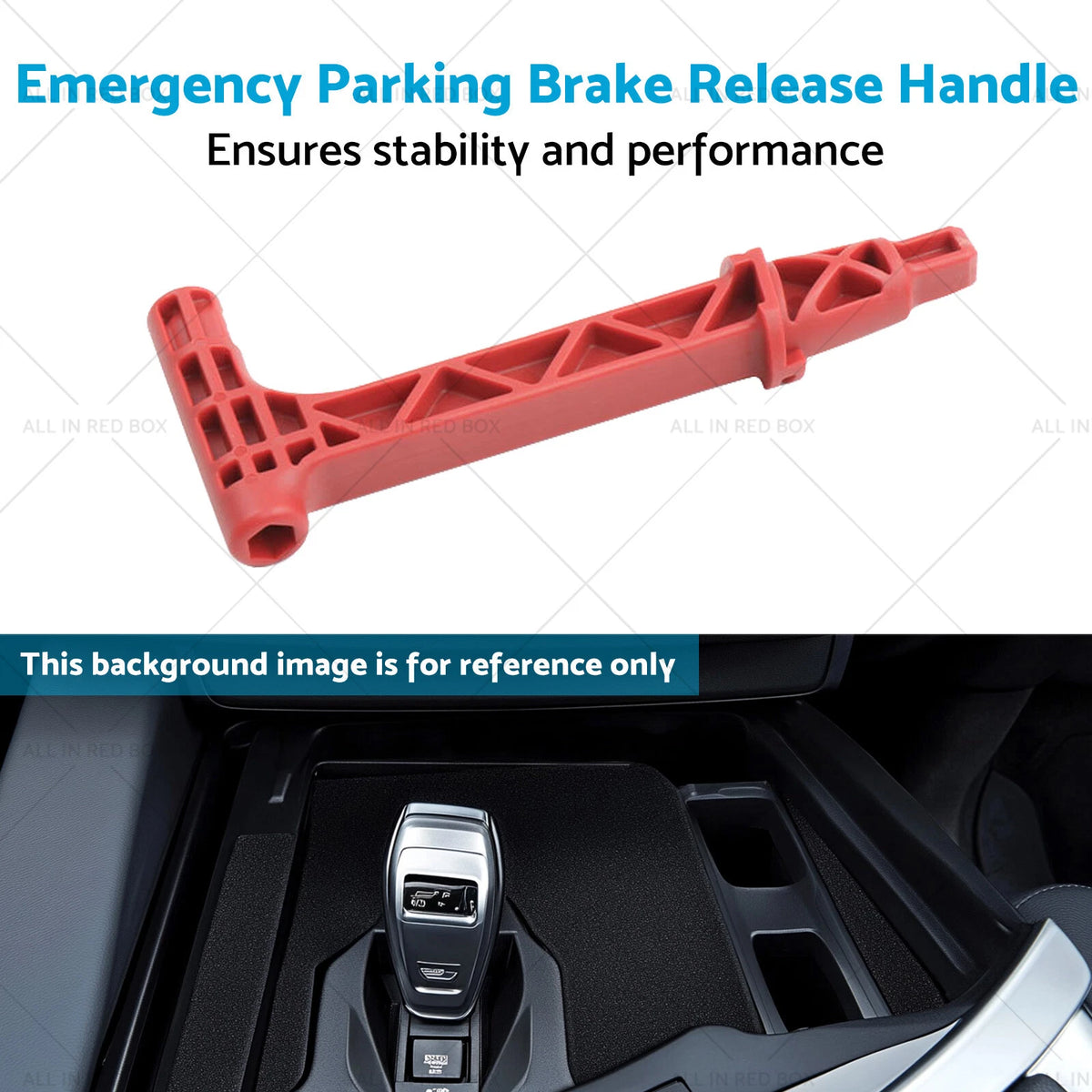 Emergency Parking Brake Release Handle 24507590395 for BMW X5 X6 (2007–2013)