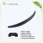 Rear Trunk Wing Spoiler for Honda Accord 4DR Sedan (2008–2012) Unpainted Black