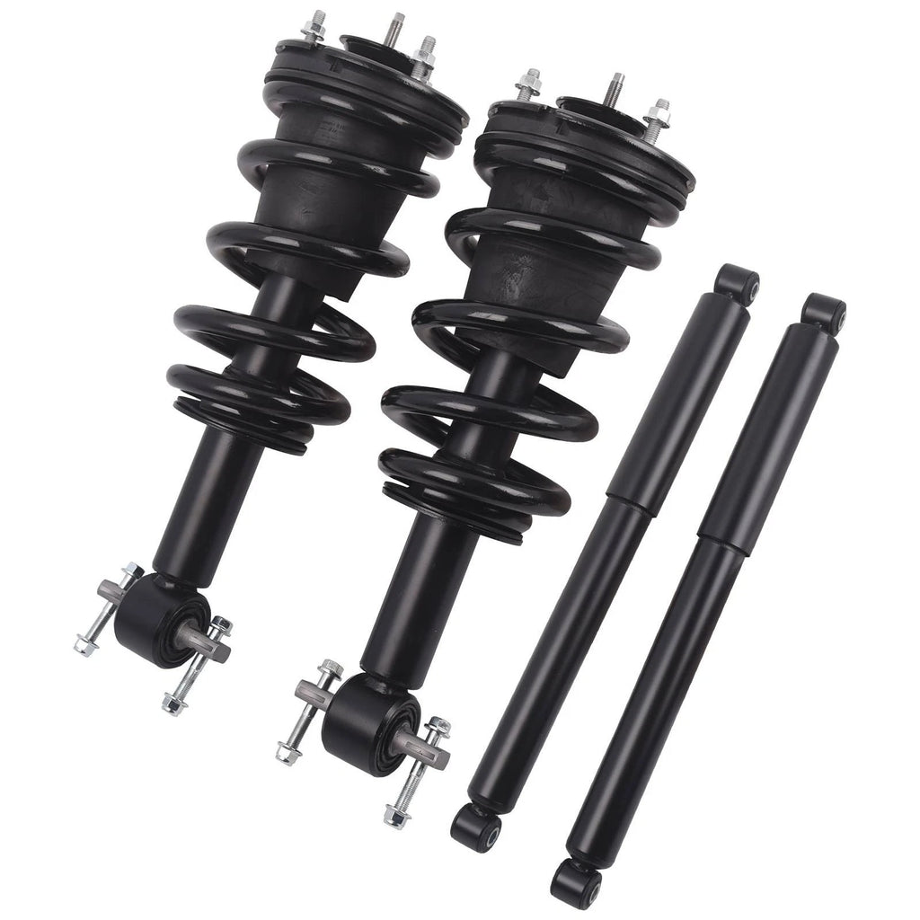 Front Struts + Rear Shocks for Chevy Silverado GMC Sierra 1500 (2014-2023)