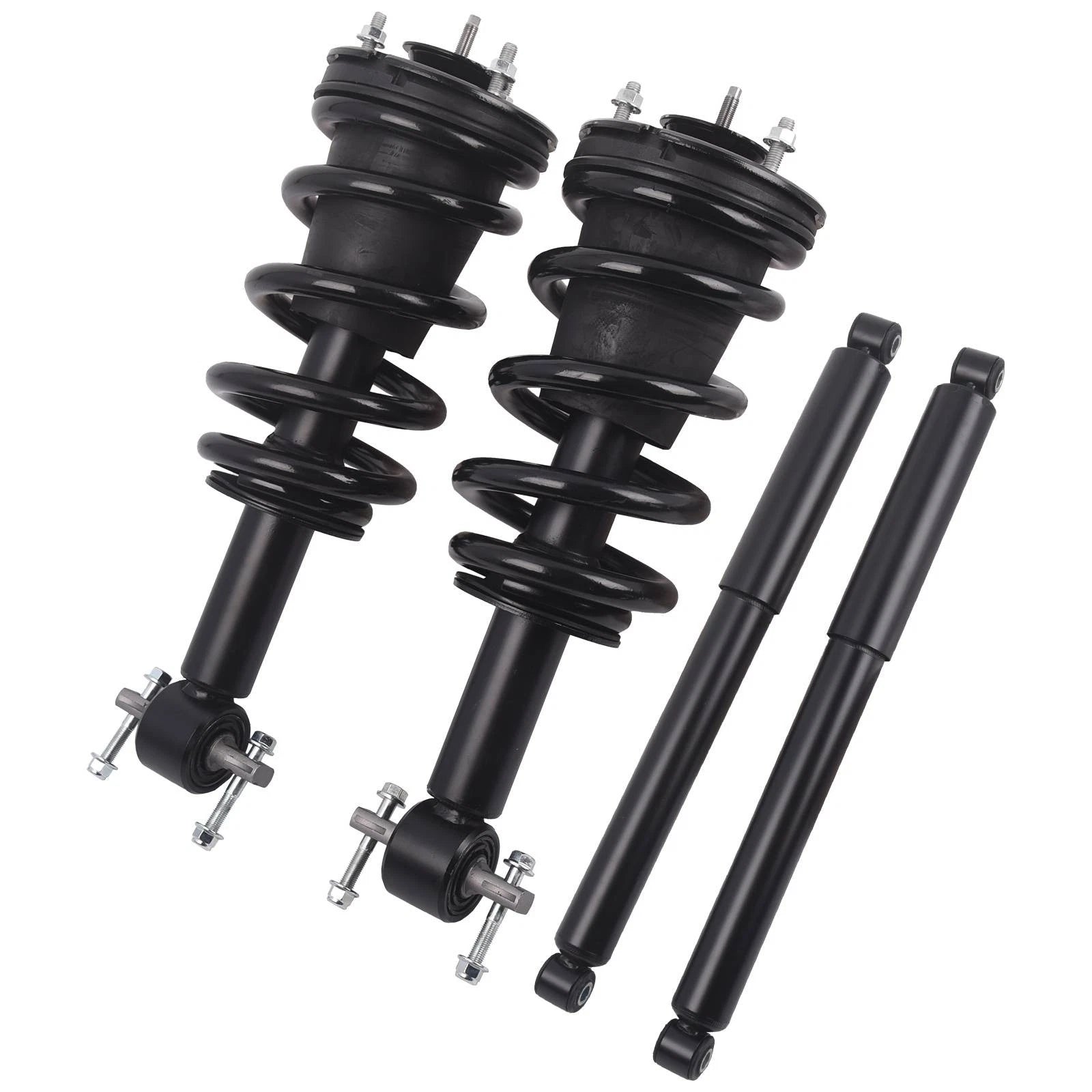 Front Struts + Rear Shocks for Chevy Silverado GMC Sierra 1500 (2014-2023)