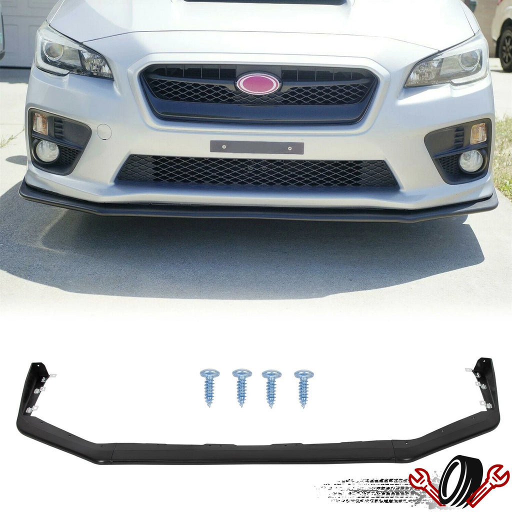 V-Limited Style Front Bumper Lip Spoiler for Subaru WRX STI (2015–2021)