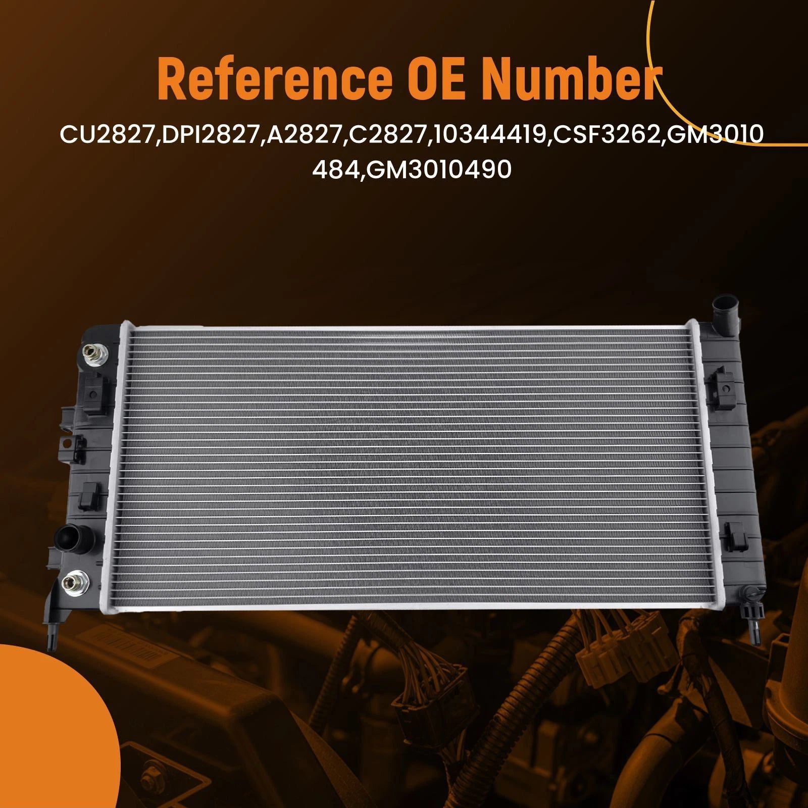 Engine Radiator for Buick Allure/LaCrosse 3.6L (2005–2008) GM3010490