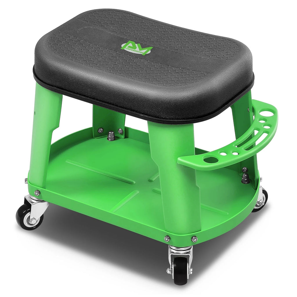 Mechanics Roller Seat for Tool Use (16.14x10.62x13.78in, 300lbs Capacity)