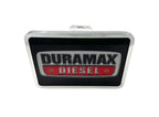 Aluminum Chevy Duramax Logo Hitch Cover for 2 Inch Receiver (1pc) (2001–2024)