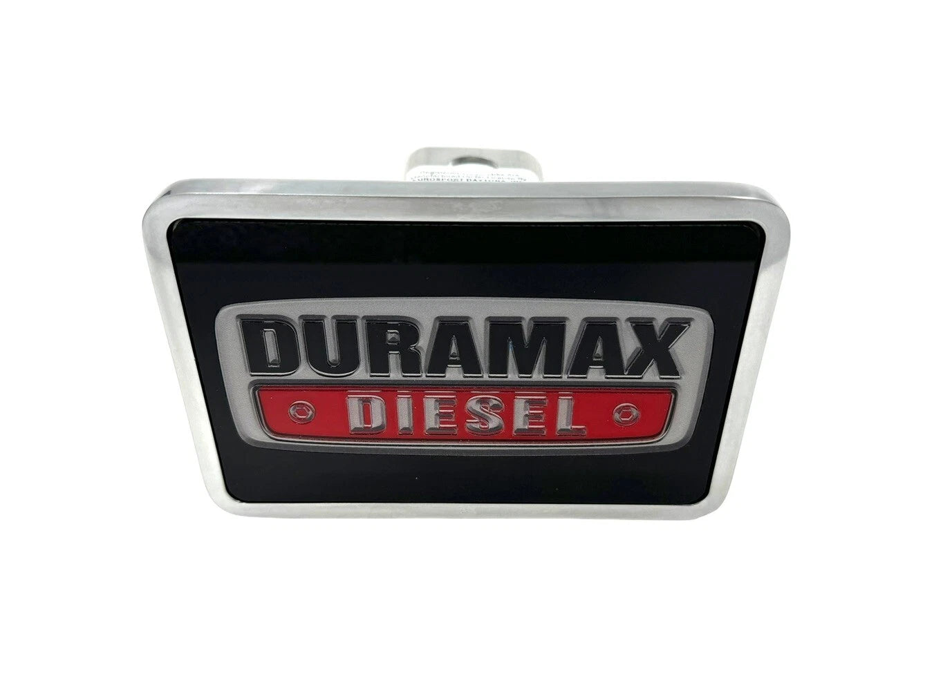 Aluminum Chevy Duramax Logo Hitch Cover for 2 Inch Receiver (1pc) (2001–2024)