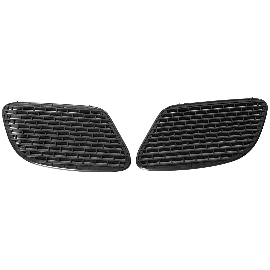 Front Hood Bezel Scoop Grille Set for Dodge Challenger SRT Hellcat (2015-2018)