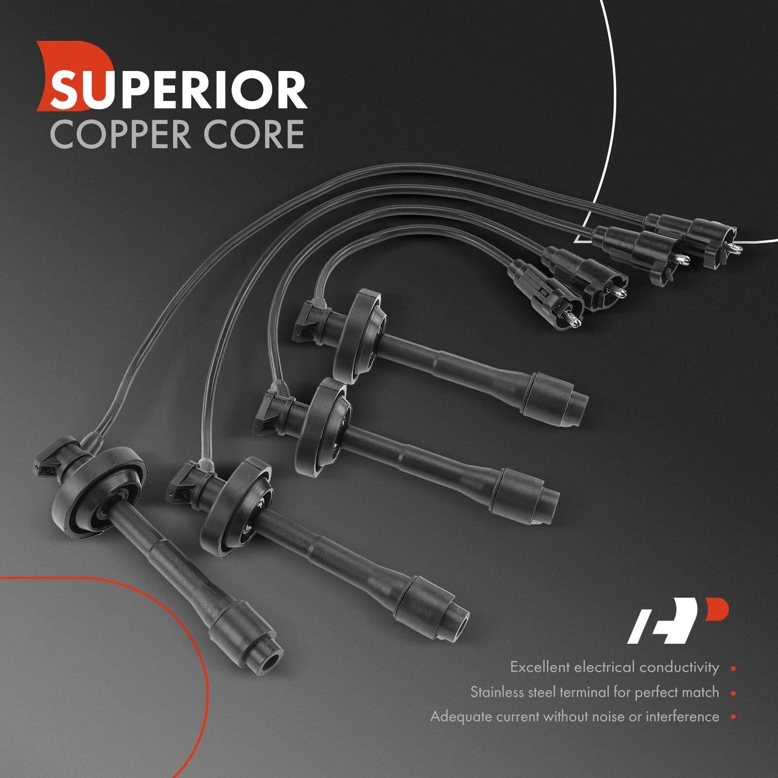 Spark Plug Wire Set for Toyota Corolla (1998â2002)