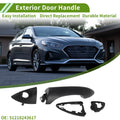 Exterior Door Handle for BMW X5 E53 (2000–2006) 51218243617 Black Front Left