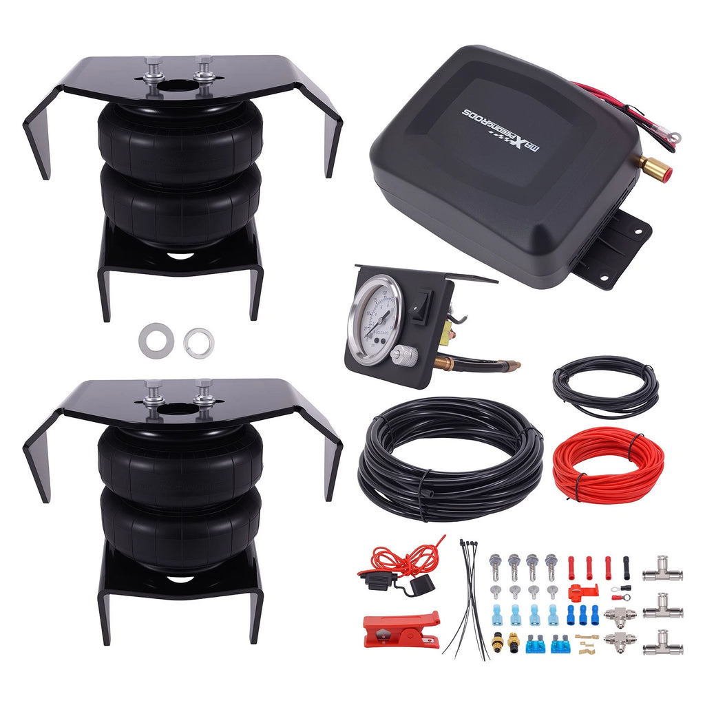 Rear Weld On Air Ride Mounting Brackets & 2500 lb Bags for