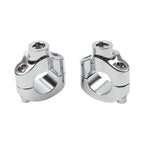 1.25" Handlebar Risers for Harley Softail FXSTC Custom (2006-Current) Chrome