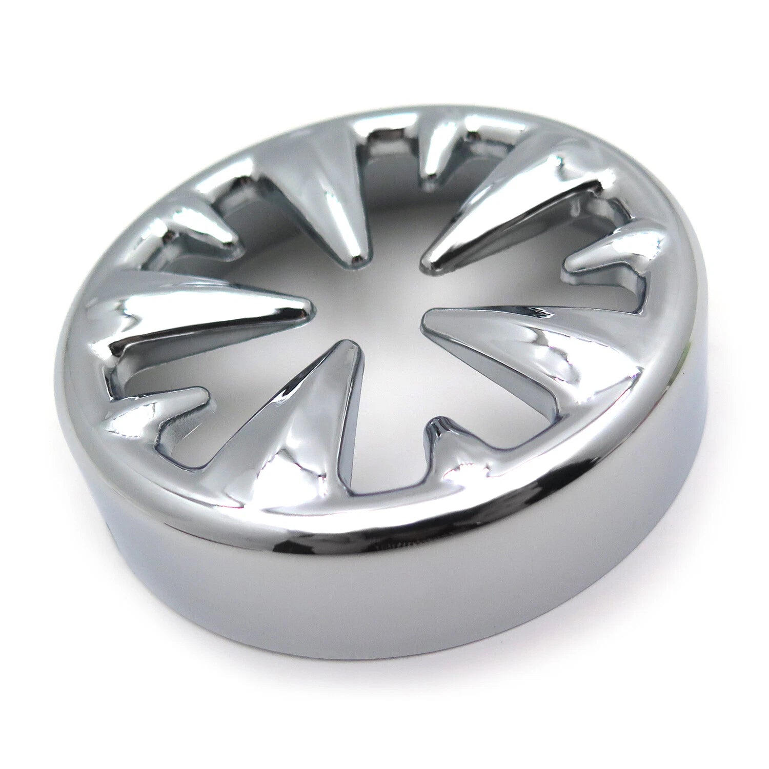 Chrome 3.5" Round Horn Cover for Honda Cruisers