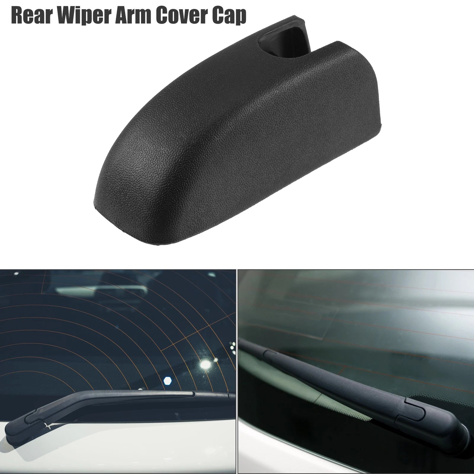 Wiper Arm Nut Cover Cap for Chrysler Pacifica (2017–2023) Black