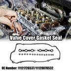 1 Set Black Valve Cover Gasket for BMW E36 E38 E39 320i 520i