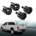 Set of 4 Rear Parking Assist Sensor Bezels for Ford F-250 F-350 (2008–2015)