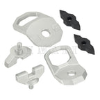 2Pcs Lock and Ride Max D-Rings for Polaris Xpedition ADV XP Ranger XD 1500 (2024–2025)