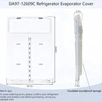 Evaporator Cover for Samsung RF263BEAESR RF260BEAESR (2017–2018)