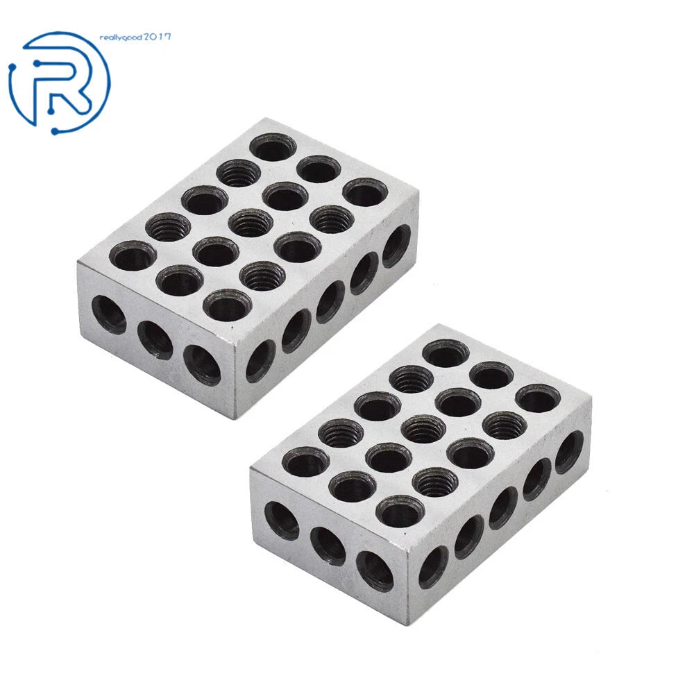 Set of 2 Precision 2-4-6 Blocks for Machinist Jigs