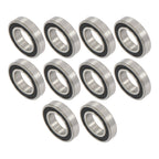 10Pcs Deep Groove Ball Bearings for Various Applications (50mm ID, 90mm OD)