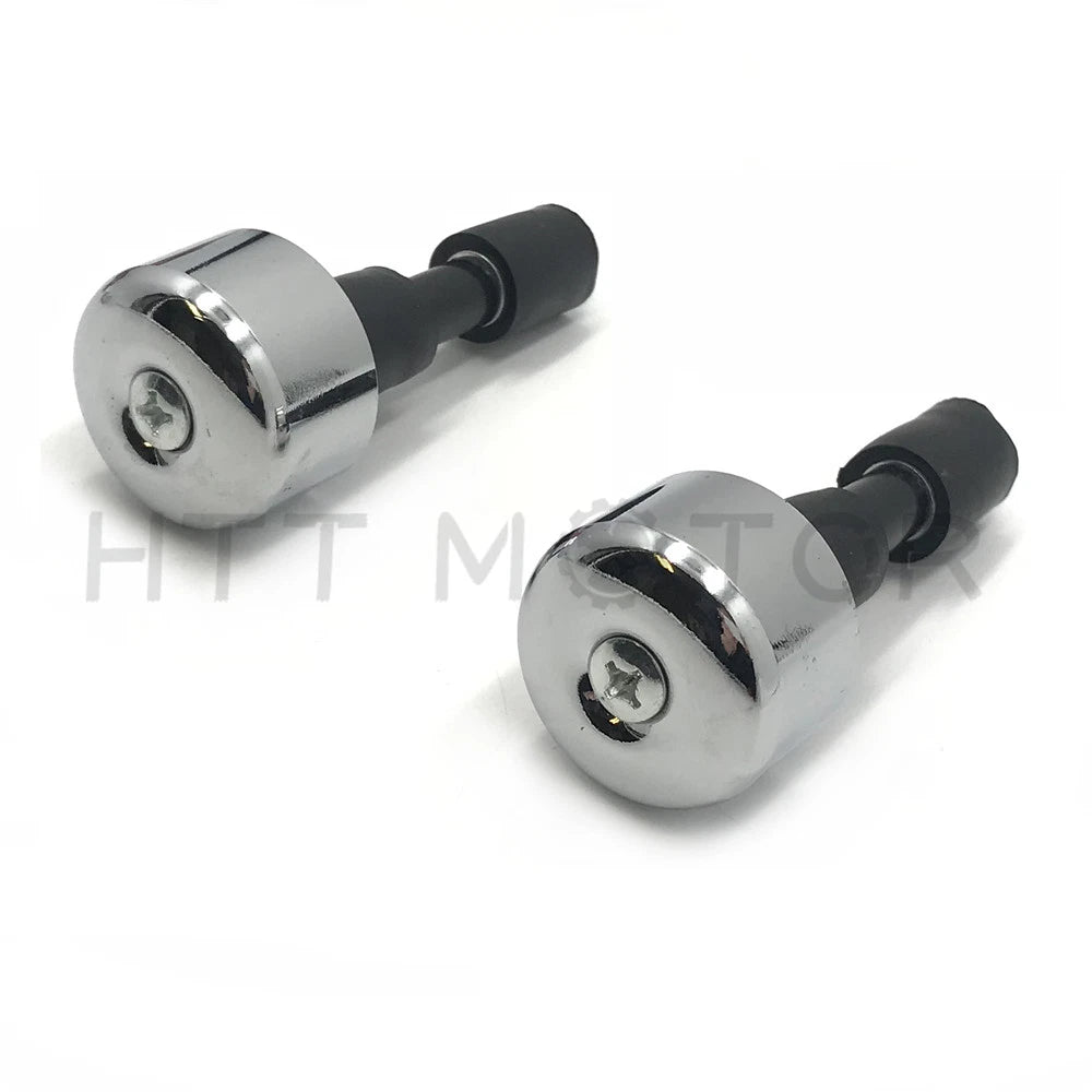 Handlebar Grips Bar End Weights Cover Plug for Motorcycle (7/8'' 22mm)