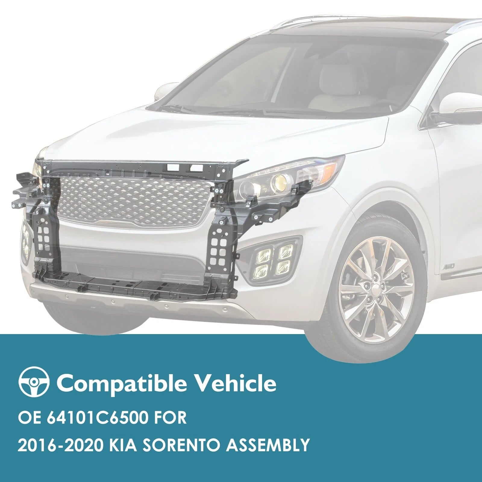 Radiator Support Assembly for Kia Sorento (2016–2020)