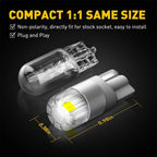 Set of 2 LED Side Marker Light Bulbs for Make Model