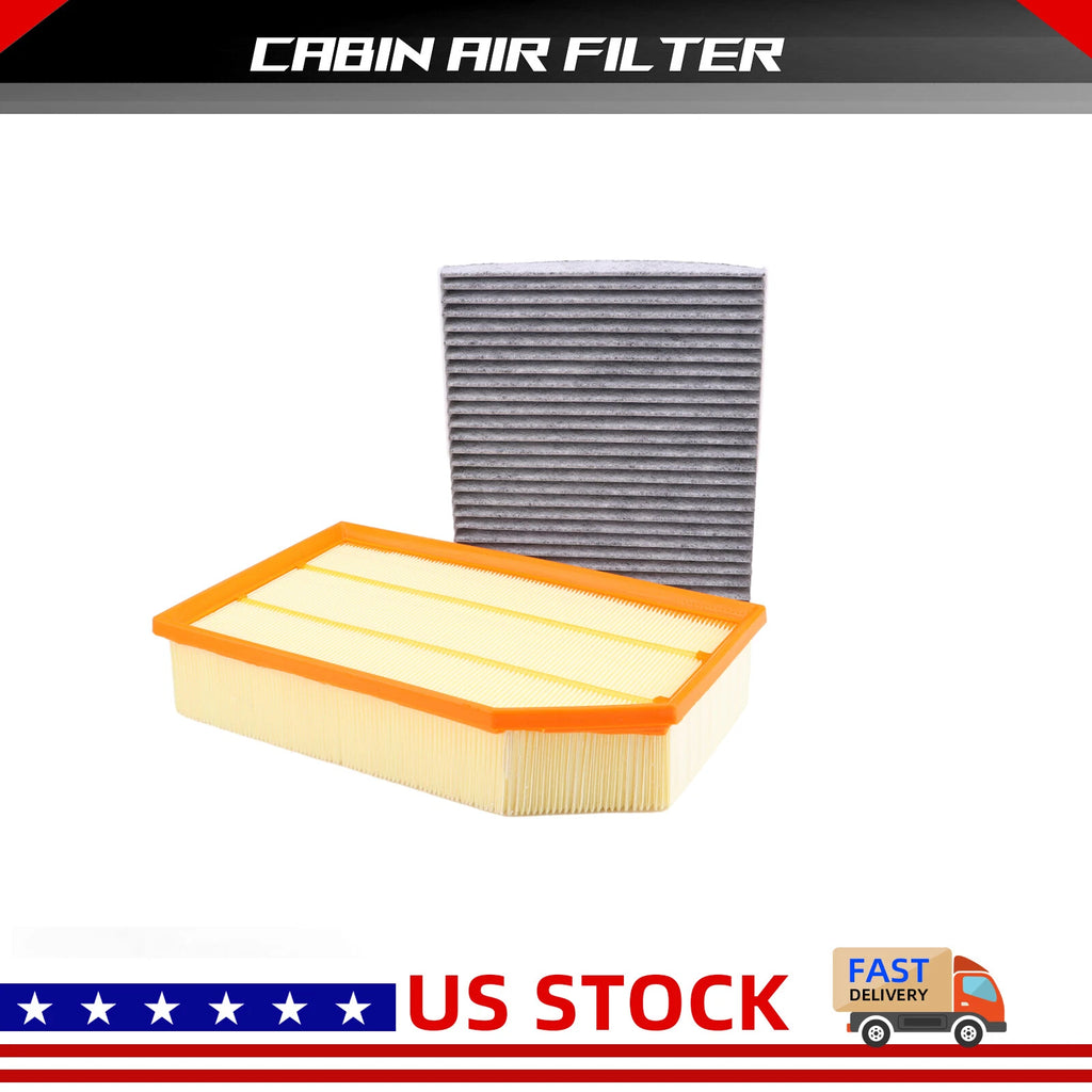 Engine & Cabin Air Filter Kit for Jeep Wrangler (2018–2024)