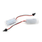 SMD 18 LED License Plate Lights for Ford Fiesta, Focus, C-Max, Kuga, Mondeo (2008-2023)