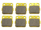 Front Rear Brake Pads for Yamaha YFM 350 Raptor (2004–2013) YFM 660 (2001–2005)