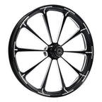 30" Front Wheel Rim Hub for Harley Touring (2008–Up) - Painted Fender