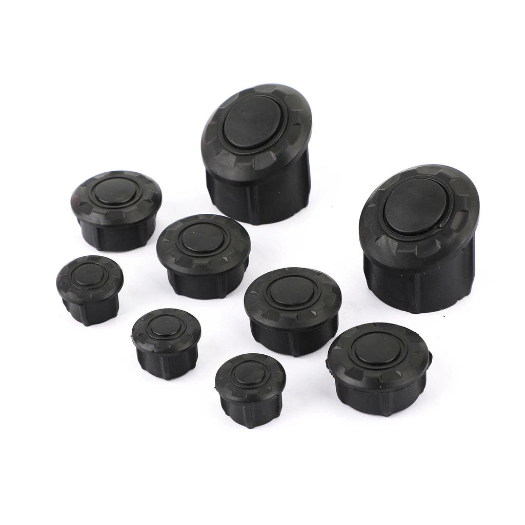 Set of 2 Frame Plugs for BMW R1200GS R 1200 GS LC Adventure (2014–2019)