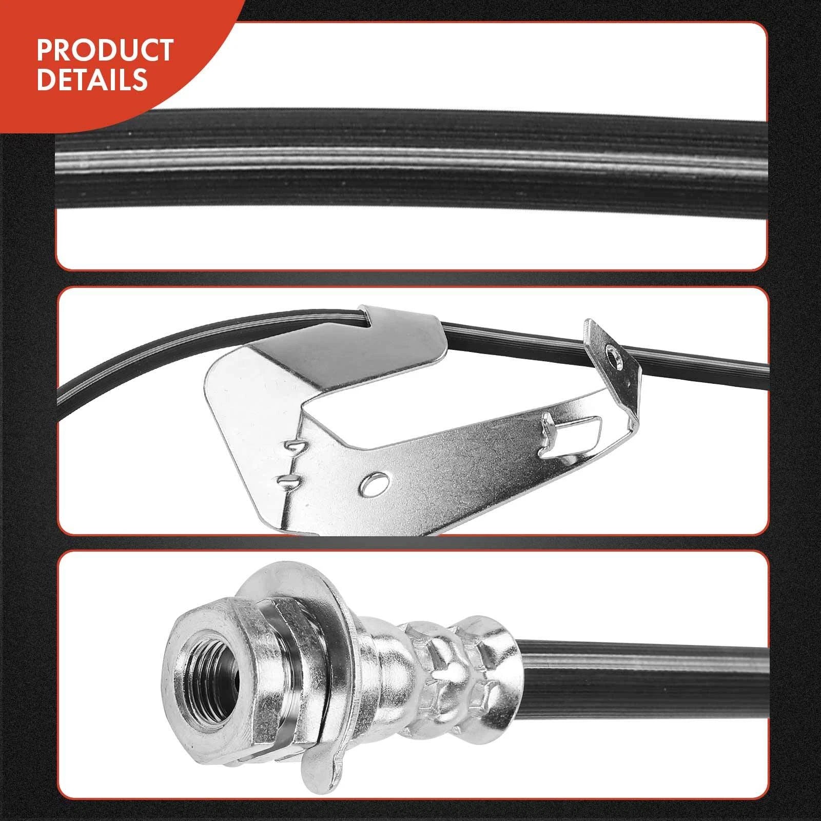 Front Left Brake Hydraulic Hose for Ford F-250 Super Duty (2008–2009)