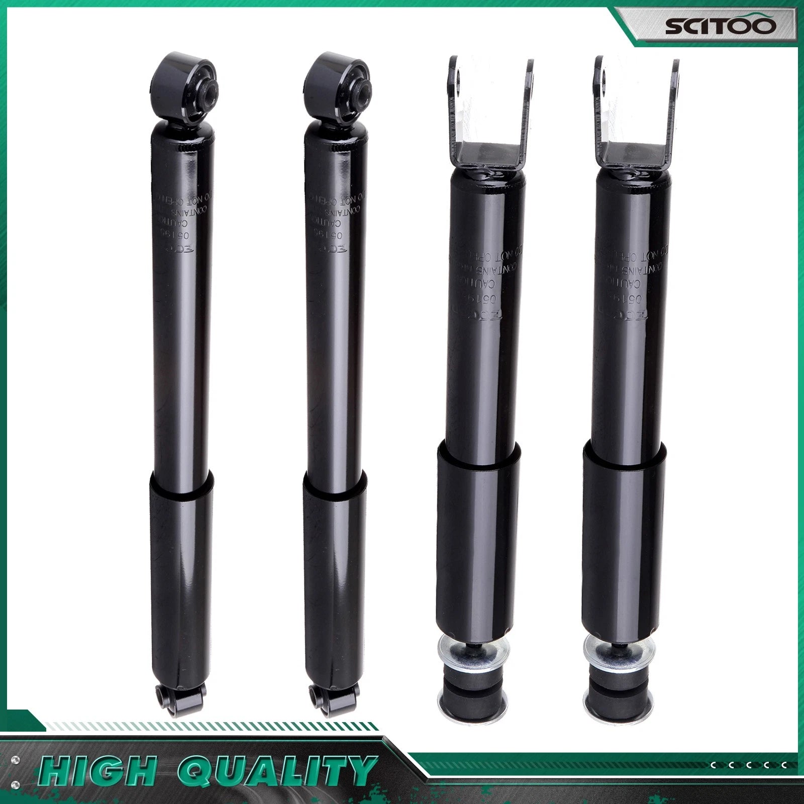 Front Rear Shocks Struts for Chevrolet Tahoe Suburban GMC Yukon XL 1500 (2000–2006)