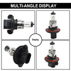LED High Beam Light Bulb 12V 55W for