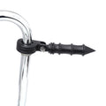 1.25" Black Bamboo Foot Peg w/ P-Clamp for Honda GoldWing VTX1300 Shadow Valkyrie