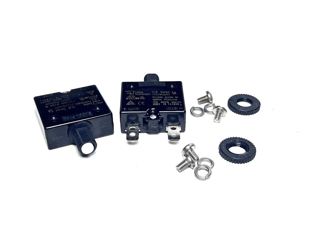 2X Circuit Breaker CLB-053-27E3N-W-A for CLB Series (5 A)