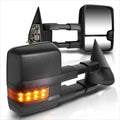 Set of 2 Towing Mirrors for Silverado/Sierra 1500 2500 3500 (2003–2007) w/LED